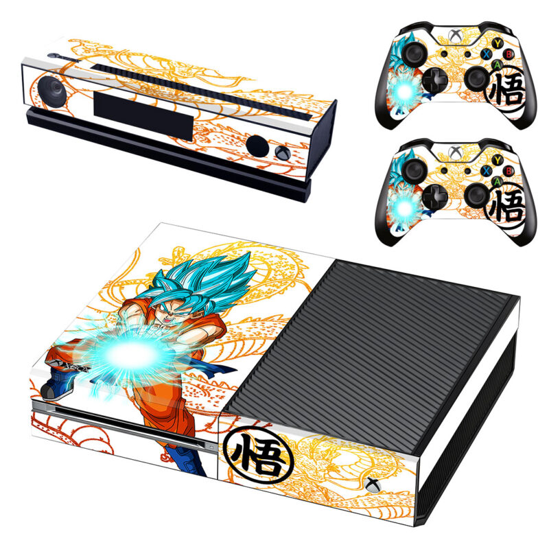 Super Saiyan God SS Goku Xbox One Skin Sticker