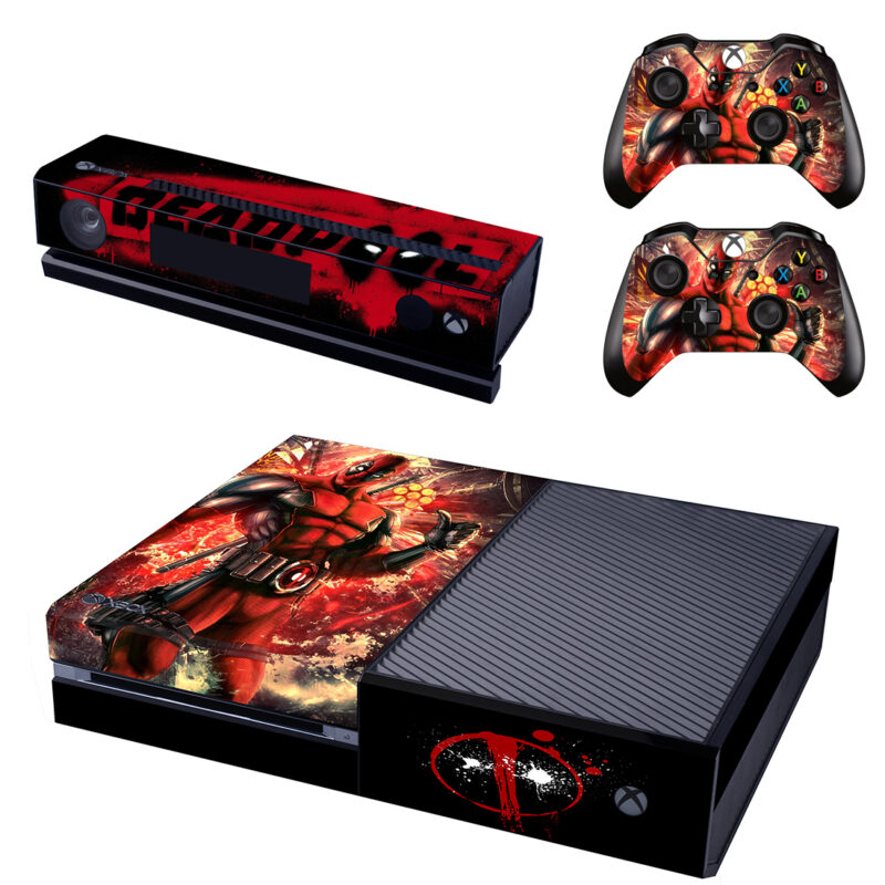 Deadpool 2 Xbox One Skin Sticker Design 3