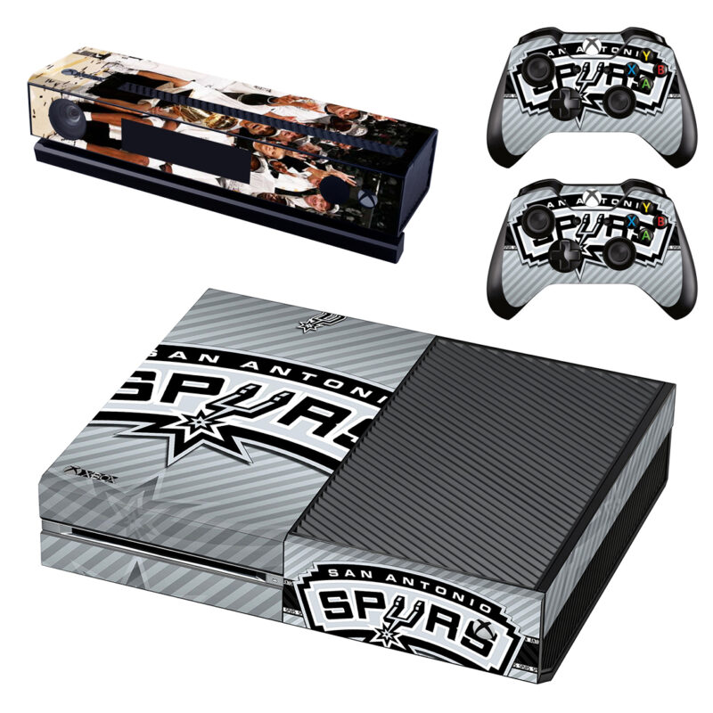 San Antonio Spurs And Team Xbox One Skin Sticker