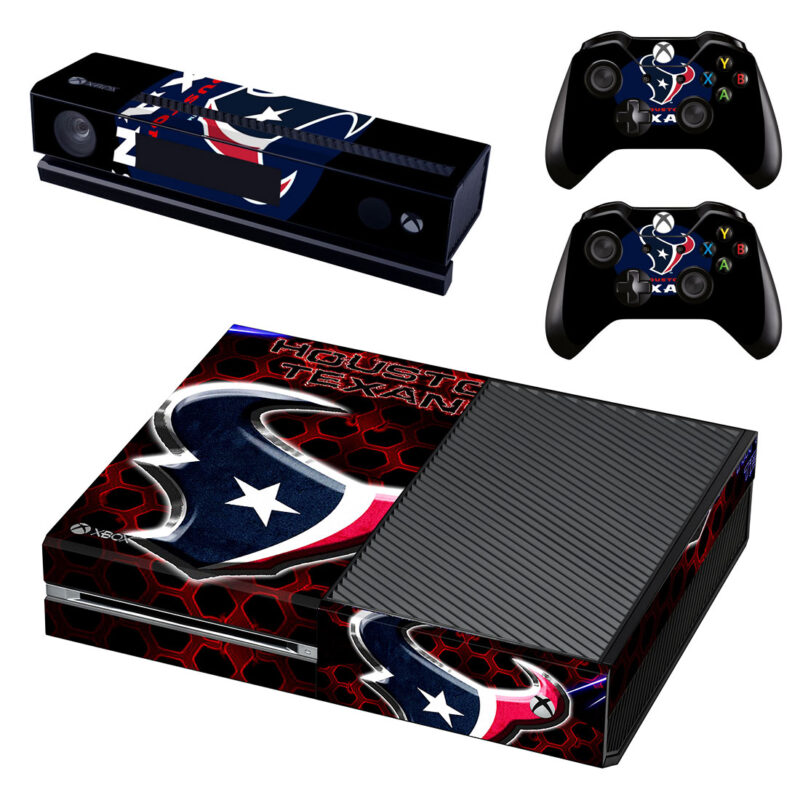 Houston Texans Skin Sticker For Xbox One Design 1