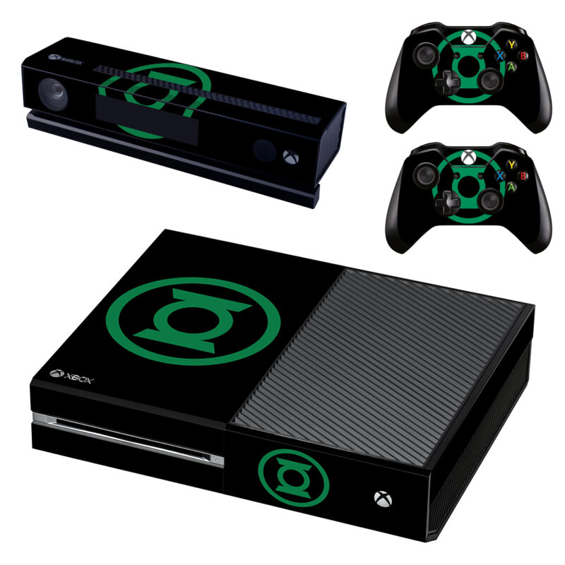 Green Lantern Symbol Xbox One Skin Sticker