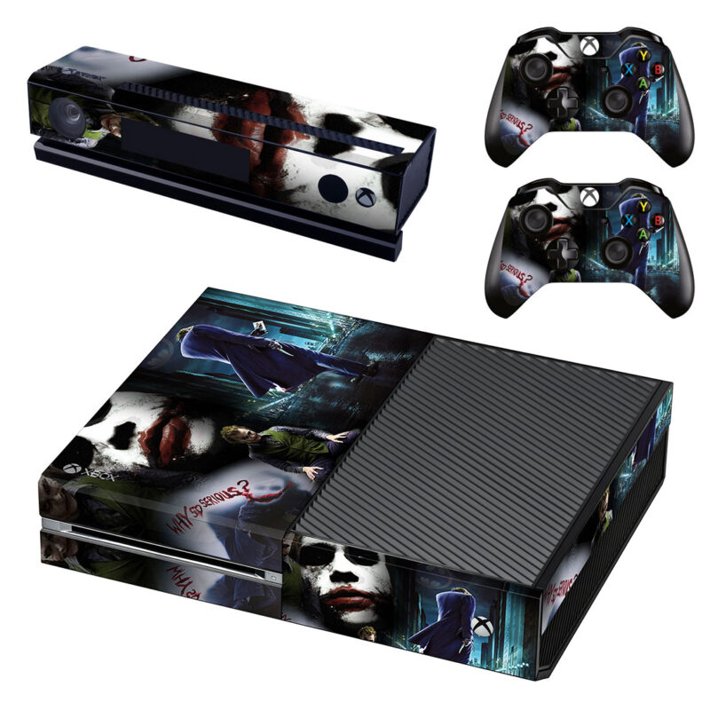 Dark Knight Joker Why So Serious Xbox One Skin Sticker