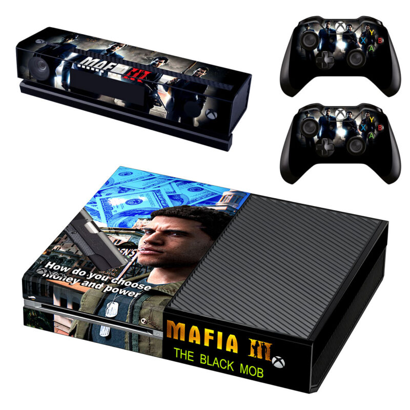 Mafia III The Black Mob Xbox One Skin Sticker