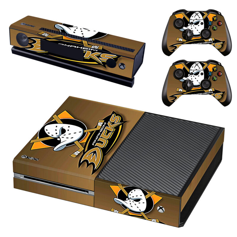 Anaheim Ducks Xbox One Skin Sticker