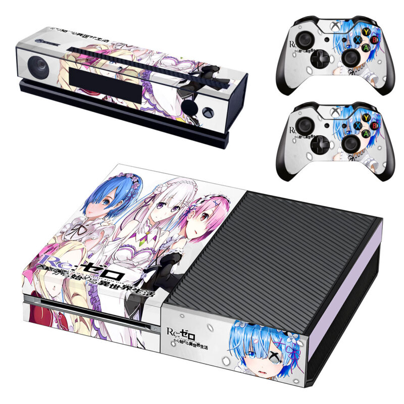 Re Zero Starting Life In Another World Xbox One Skin Sticker