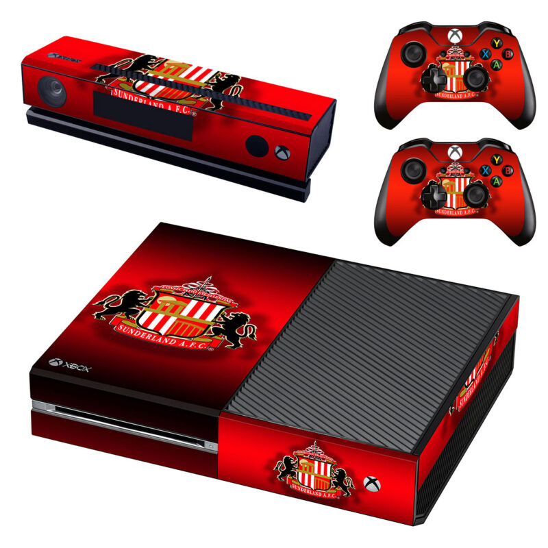 Sunderland A.F.C. Xbox One Skin Sticker Design 1