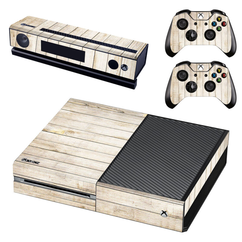 Wood Plank Texture Xbox One Skin Sticker