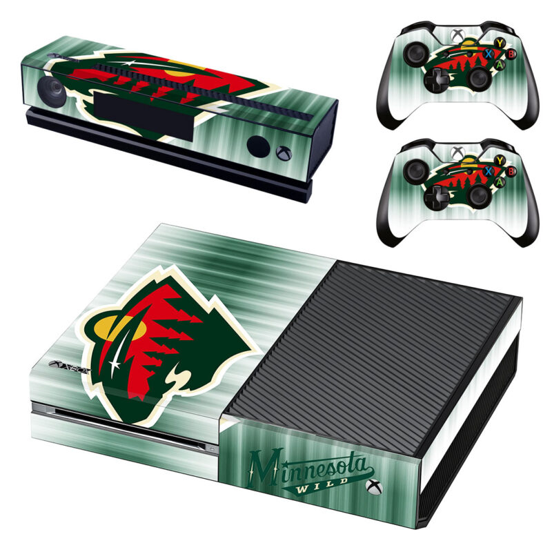 Minnesota Wild Xbox One Skin Sticker