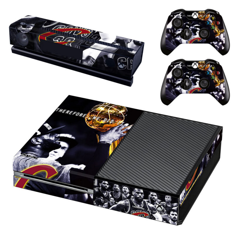 Cleveland Cavaliers And Champions Xbox One Skin Sticker