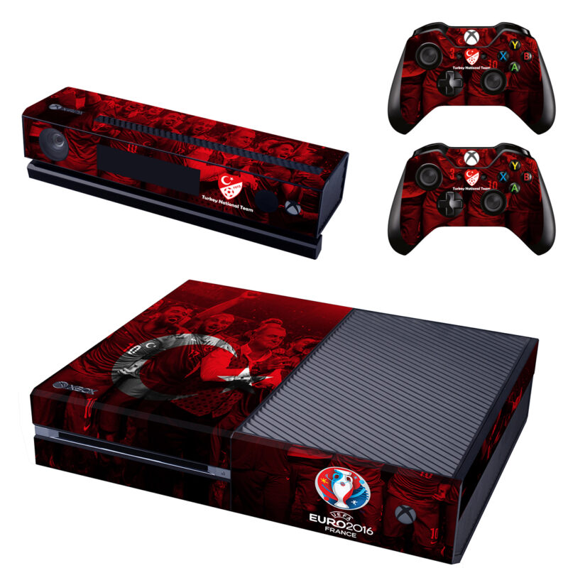 UEFA Euro 2016 With Turkey Flag Xbox One Skin Sticker