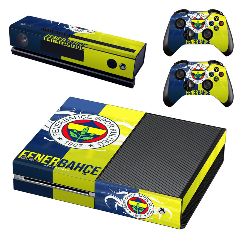 Fenerbahce SK Football Flag With Xbox One Skin Sticker