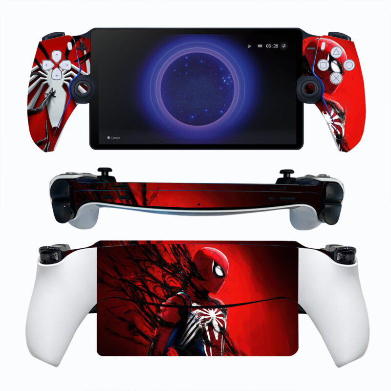 Spiderman PS Portal Skin Sticker