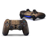 Brown Wood Planks PS4 Controller Skin Sticker Decal