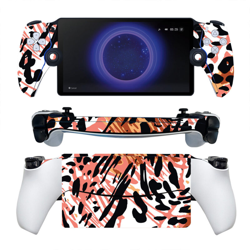 Multicolor Camouflage Pattern PS Portal Skin Sticker