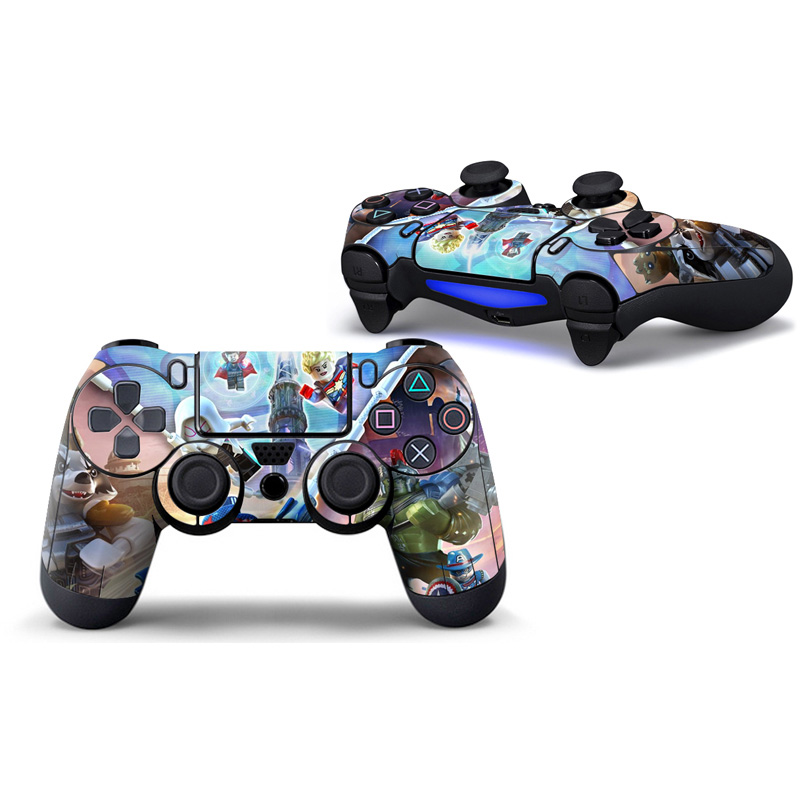 Lego Marvel Super Heroes 2 Game PS4 Controller Skin Sticker Decal