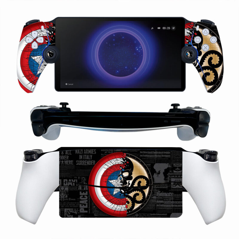 Captain America Shield Hydra PS Portal Skin Sticker