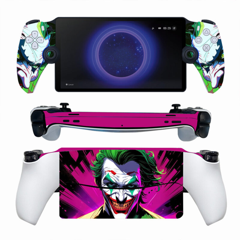 Joker Mad Man Art PS Portal Skin Sticker