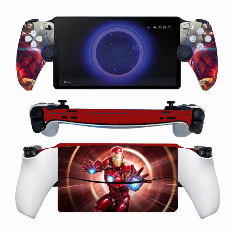 Iron Man PS Portal Skin Sticker