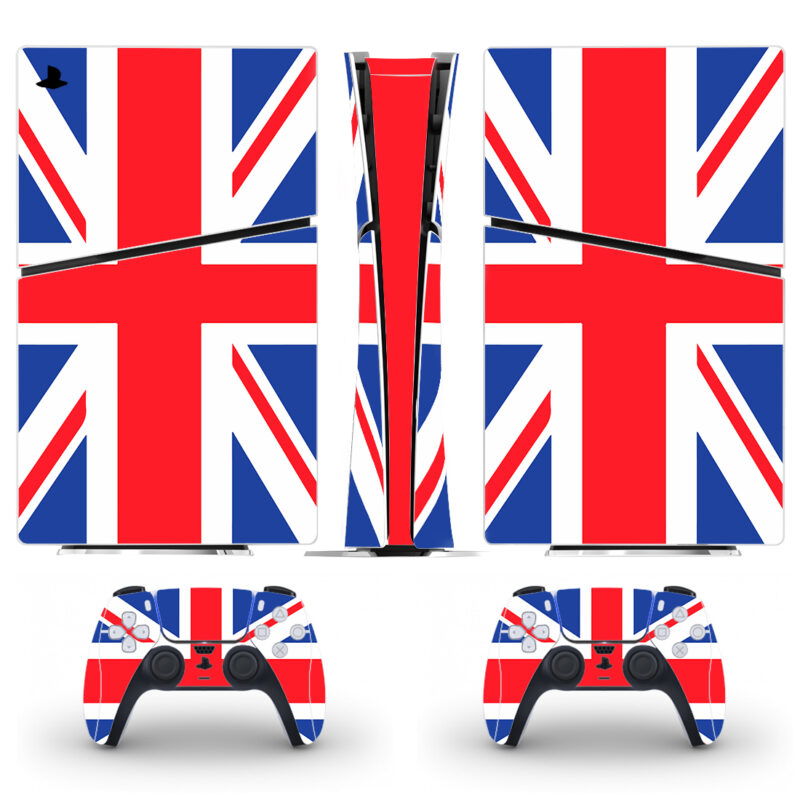 Flag Of The United Kingdom PS5 Slim Skin Sticker Decal