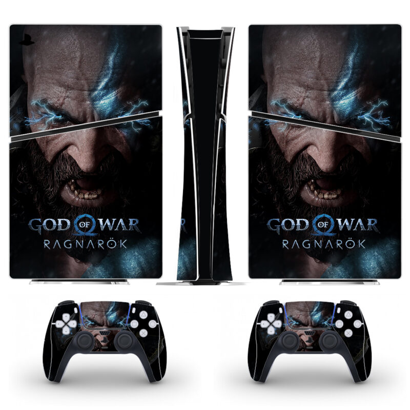 God Of War Ragnarök Game PS5 Slim Skin Sticker