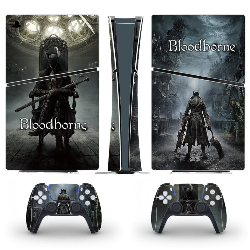 Bloodborne Game Skin For PS5 Slim And Controllers