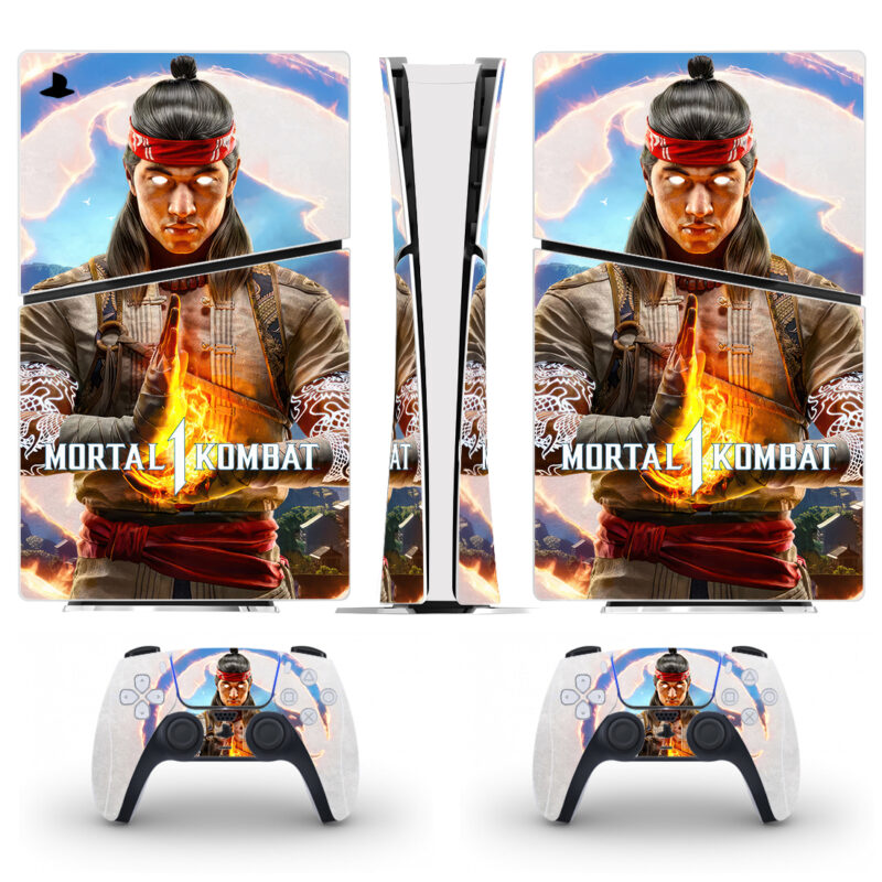 Mortal Kombat 1 Game PS5 Slim Skin Sticker