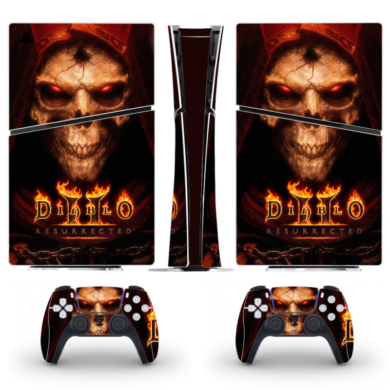 Diablo II: Resurrected Game PS5 Slim Skin Sticker