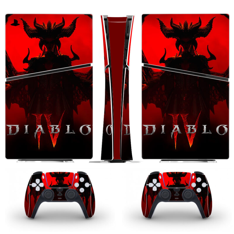 Diablo IV Game PS5 Slim Skin Sticker