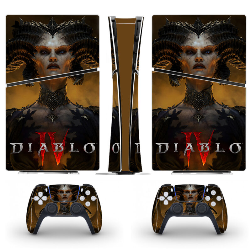 Diablo IV Game PS5 Slim Skin Sticker Decal