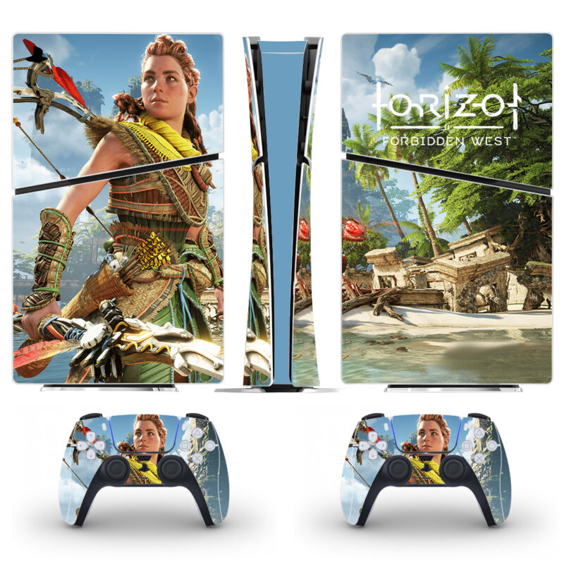 Horizon Forbidden West Game PS5 Slim Skin Sticker