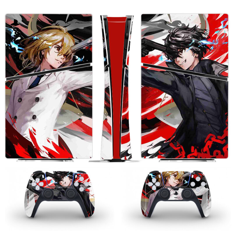 Persona 5 Anime PS5 Slim Skin Sticker