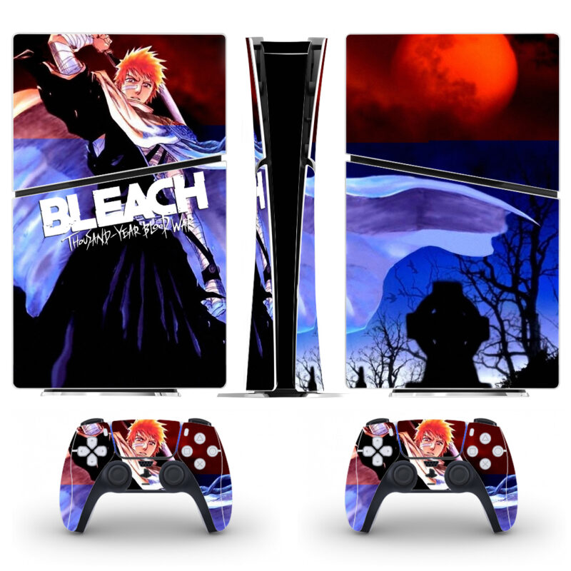 Bleach: Thousand-Year Blood War PS5 Slim Skin Sticker Decal