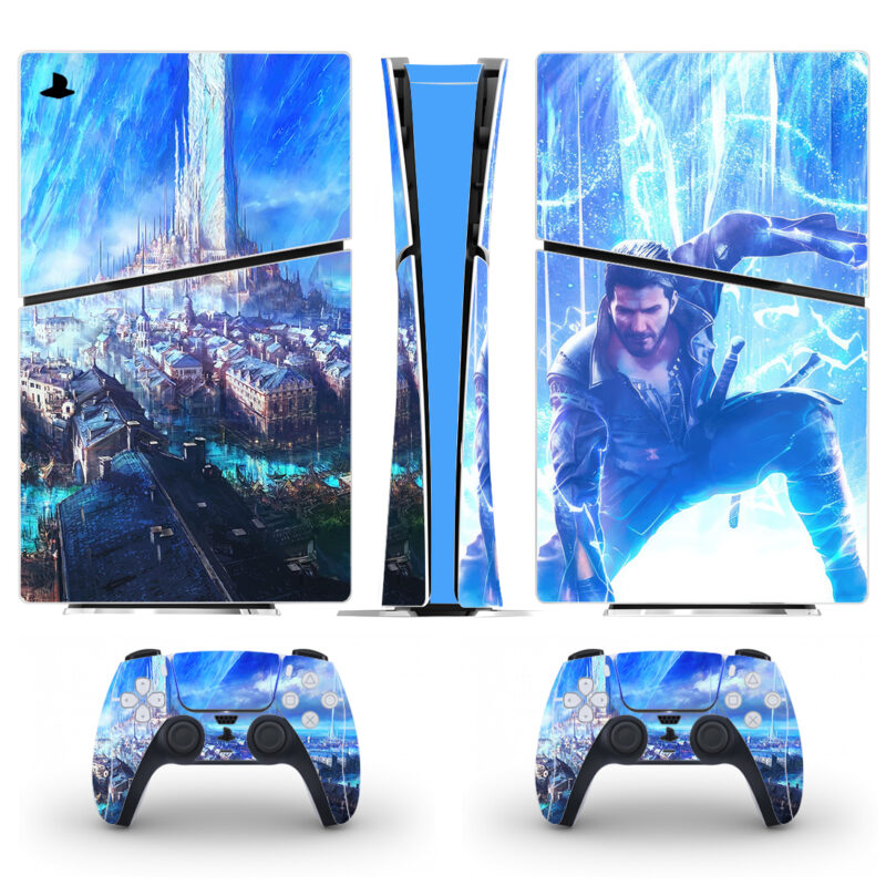 Final Fantasy XVI Game Skin For PS5 Slim And Controllers