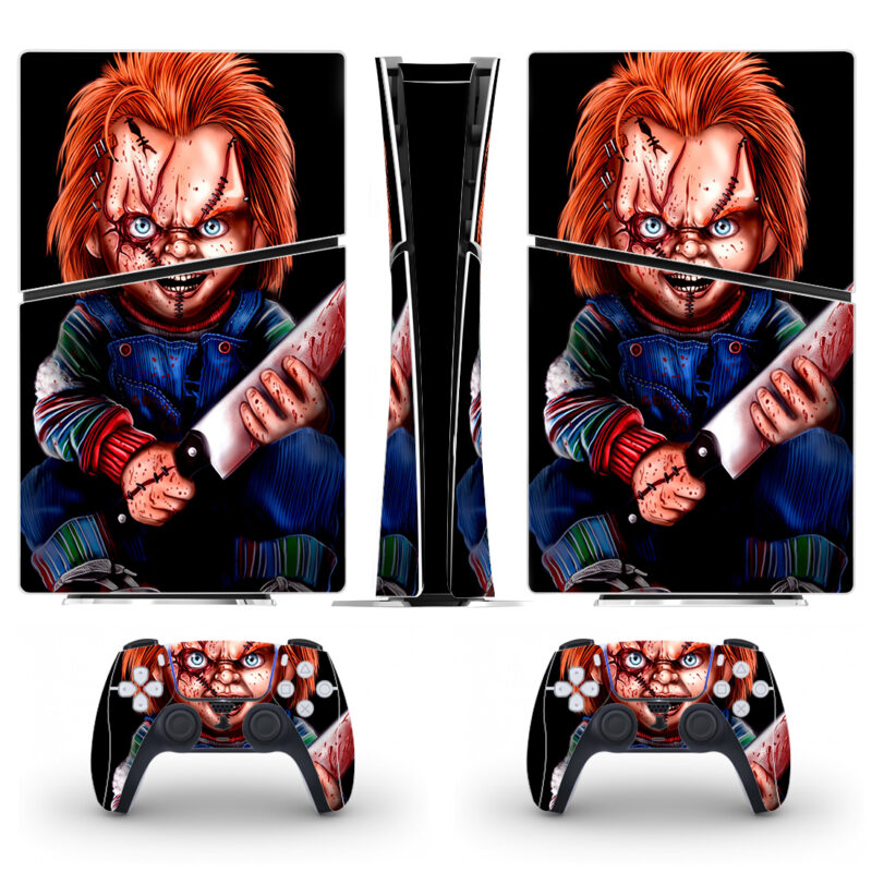 Chucky PS5 Slim Skin Sticker