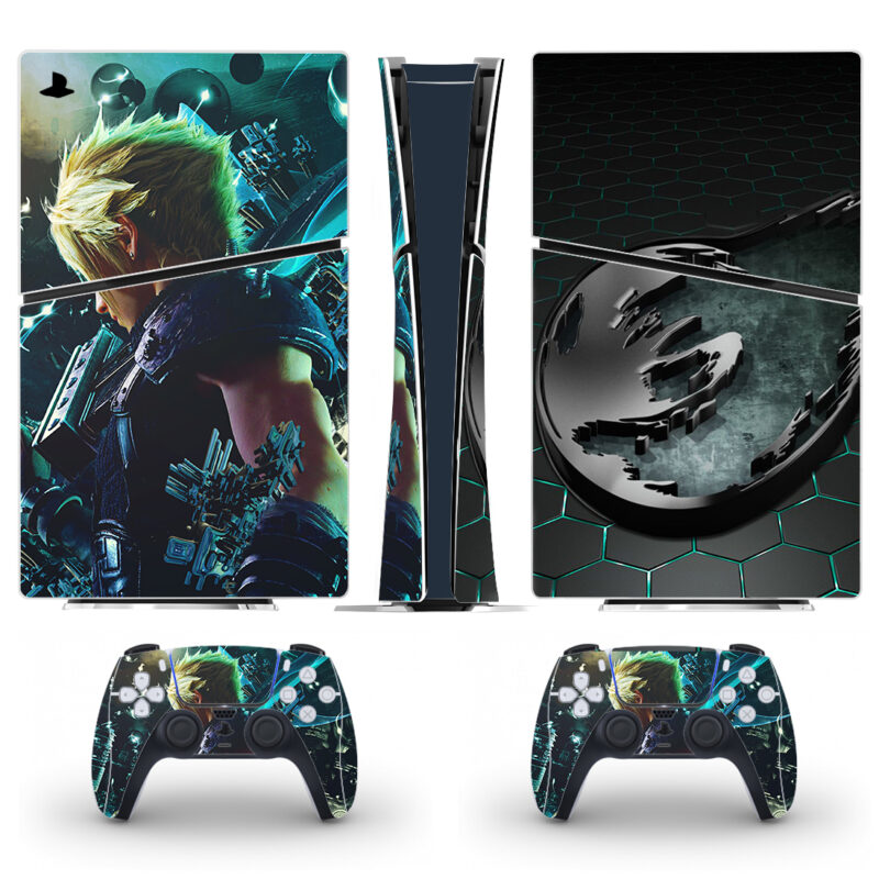 Final Fantasy VII Remake PS5 Slim Skin Sticker Decal