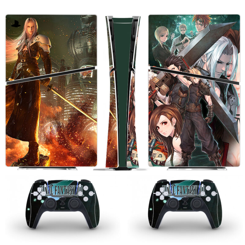 Final Fantasy VII PS5 Slim Skin Sticker