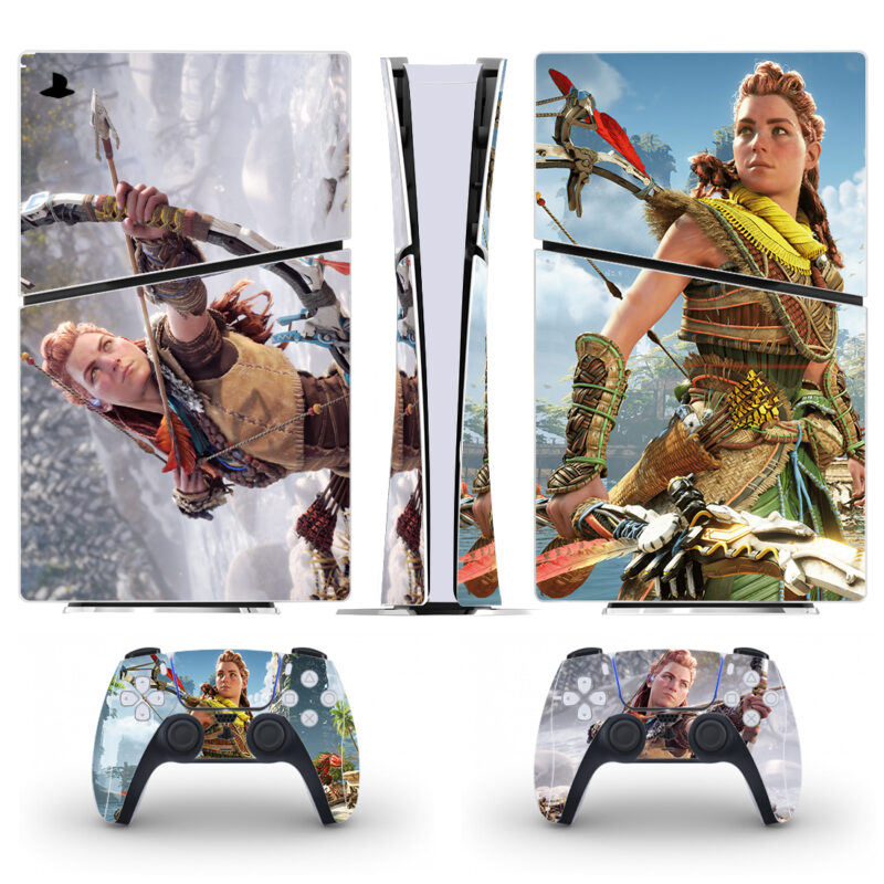 Horizon Forbidden West Game PS5 Slim Skin Sticker Decal Design 1