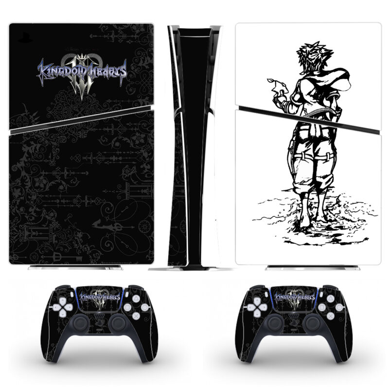 Kingdom Hearts III PS5 Slim Skin Sticker