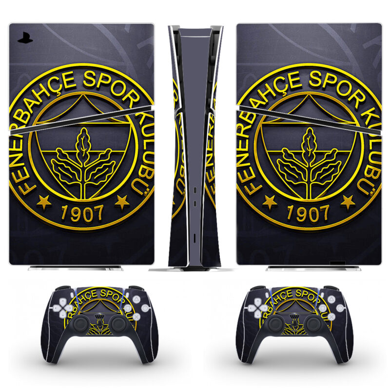 Fenerbahçe Spor Kulübü 1907 PS5 Slim Skin Sticker Decal