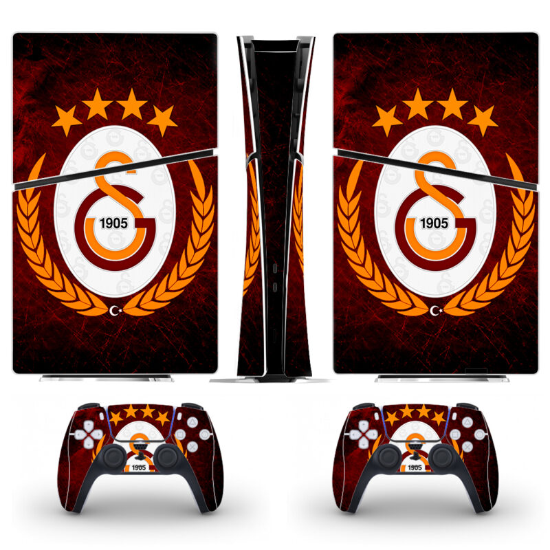 Galatasaray S.K. PS5 Slim Skin Sticker