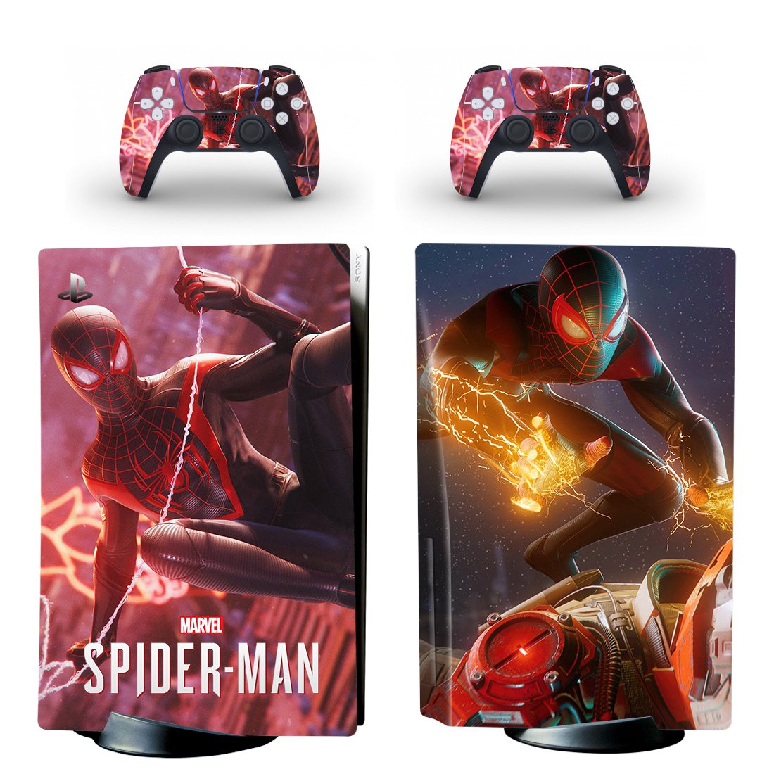 Marvel's Spider-Man PS5 Skin Sticker Decal Design 2