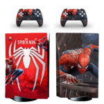 Marvel's Spider-Man PS5 Skin Sticker And Controllers Design 1