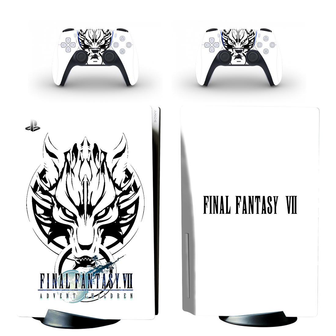 Final Fantasy VII: Advent Children PS5 Skin Sticker Decal