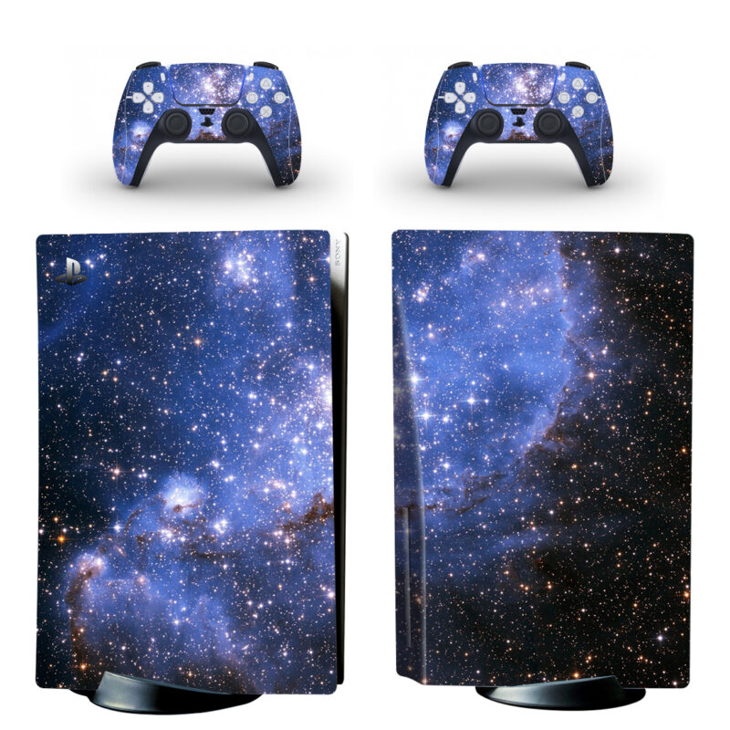 Blue Hubble Space PS5 Skin Sticker Decal