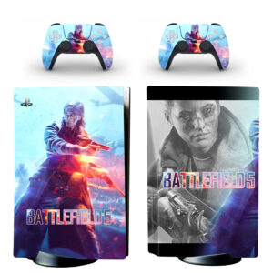 Battlefield 5 PS5 Skin Sticker And Controllers