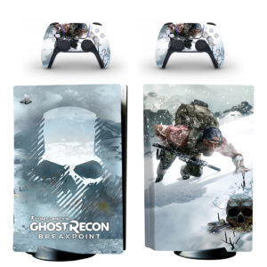 Tom Clancy’s Ghost Recon Breakpoint PS5 Skin Sticker And Controllers