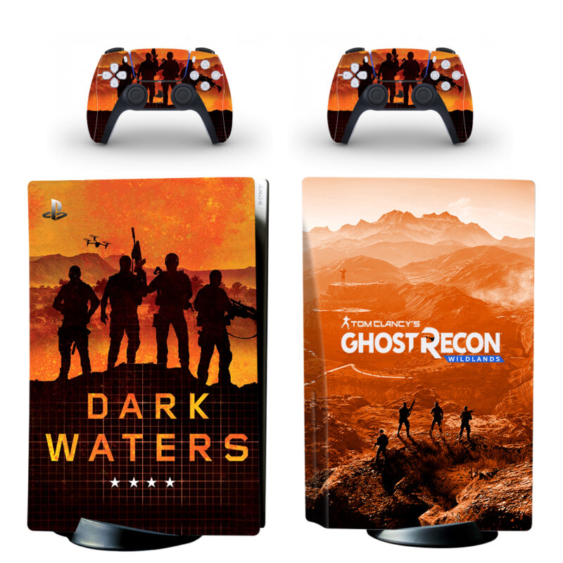 Tom Clancy's Ghost Recon Wildlands: Dark Waters PS5 Skin Sticker Decal