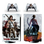 Rise Of The Tomb Raider PS5 Skin Sticker And Controllers