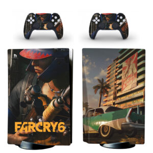 Far Cry 6 PS5 Skin Sticker And Controllers Design 2
