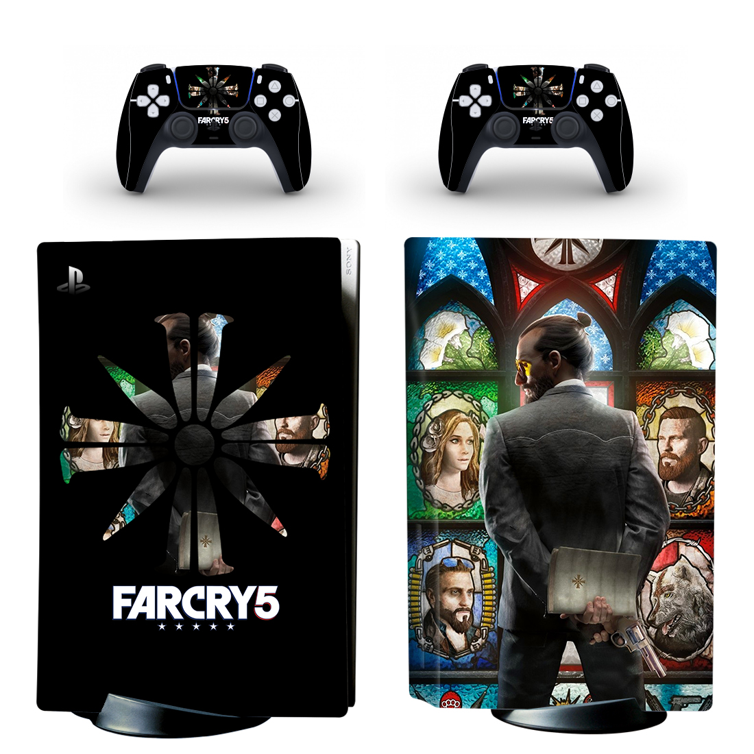 Far Cry 5 PS5 Skin Sticker Decal Design 2